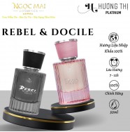 Cặp Đôi Nước Hoa Rebel & Docile Hương Thị Cosmetics (50ml x 2) Tặng Bọt vệ sinh phụ nữ